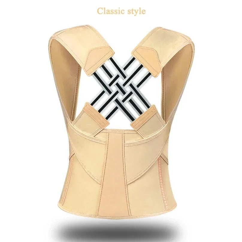 Breathable Posture Corrector — Adjustable Back Support Belt