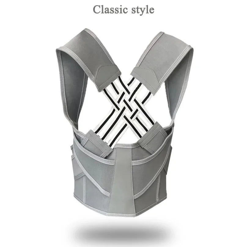 Breathable Posture Corrector — Adjustable Back Support Belt