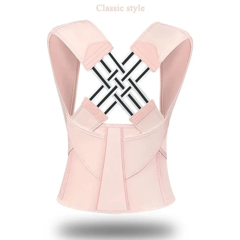 Breathable Posture Corrector — Adjustable Back Support Belt