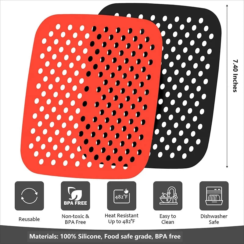 Silicone Air Fryer Liners - view 3