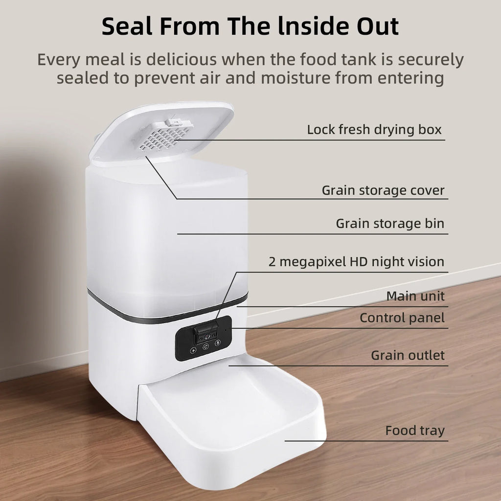 Smart Pet Feeder with HD Camera - view 7